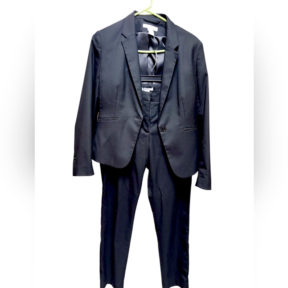 H&M Elegant Black Women's PantsSuit